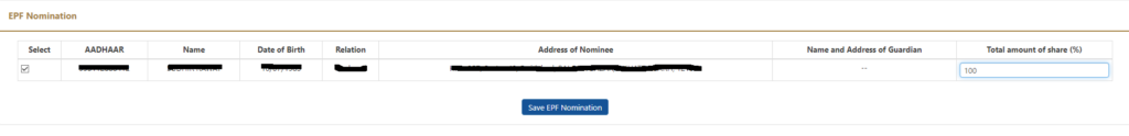 add epf nomination