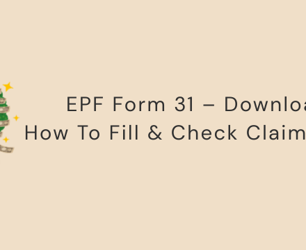 EPF Form 31