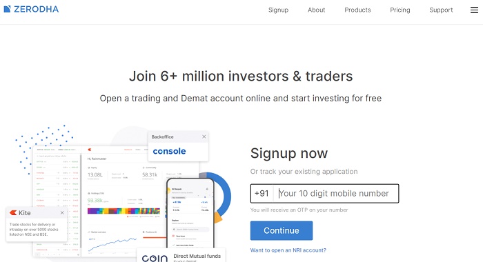 zerodha-login