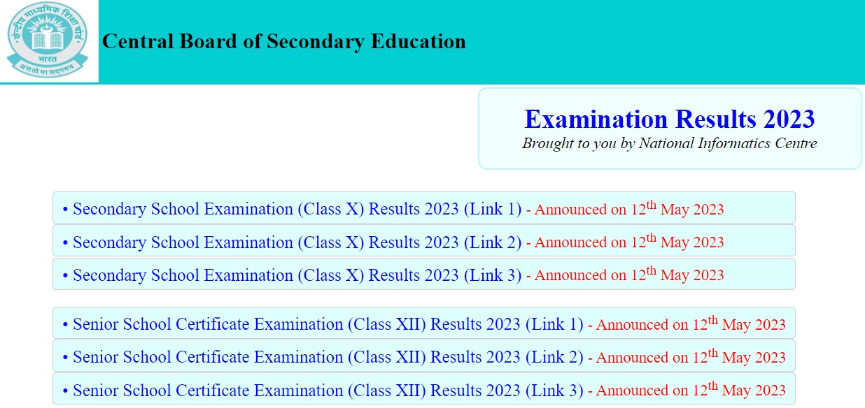 cbse result 2023