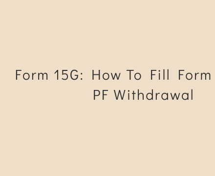 form 15g
